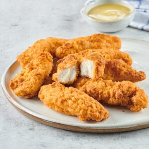 Lightly Breaded Chicken Breast Strips | Styled