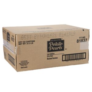 Potato Pearls | Corrugated Box