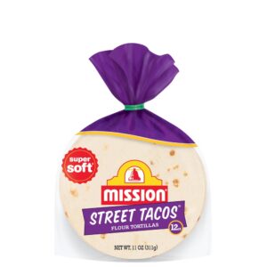 Mission Flour Street Taco Tortillas 11oz | Packaged