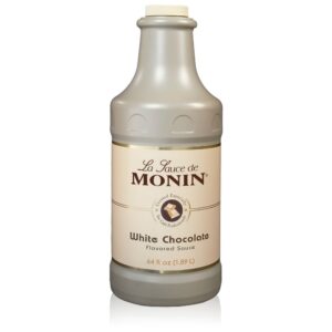 SAUCE WHITE CHOCOLATE 4/64OZ MONIN 1 PUM | Packaged