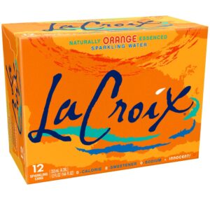 Orange Sparkling Water | Packaged