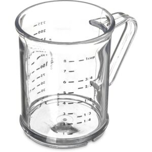 8 OZ DREDGE MEASURING CUP CLR | Raw Item