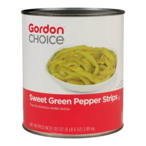 Green Pepper Strips | Packaged