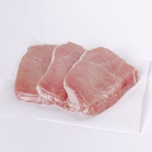 3 – 5 oz. Boneless Un-Marinated Pork Chops | Styled