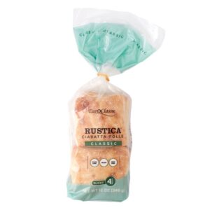 Classic Rustica Ciabatta Rolls | Packaged