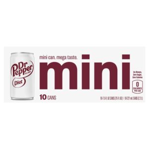 Diet Dr. Pepper Mini | Packaged