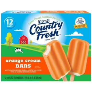 Orange Cream Bars | Packaged