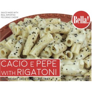 Cacio e Pepe Rigatoni Entree | Packaged