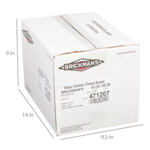 BRICKMANS CHEESE SPRD CHED YEL SHRP 24Z | Corrugated Box
