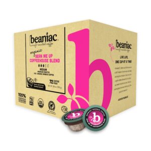 Bean Me Up Coffeehouse Blend Pods | Packaged