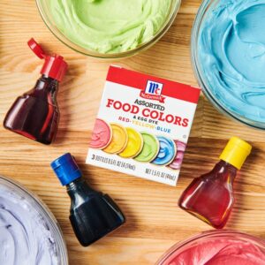 McCORM COLORING FD KIT RD/YEL/BLUE .5Z 3 | Styled