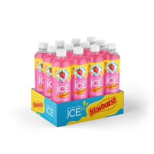 Starburst Strawberry Sparkling Water | Packaged