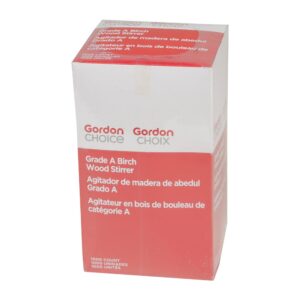 7″ Wood Stirrer | Packaged