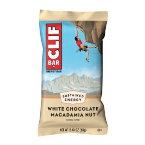 CLIF BAR WHITE CHOC MACAD 2.4Z 12CT | Packaged