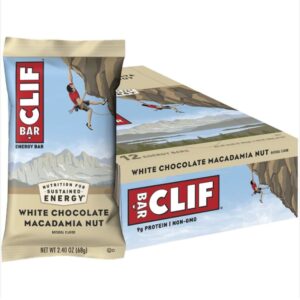 CLIF BAR WHITE CHOC MACAD 2.4Z 12CT | Styled