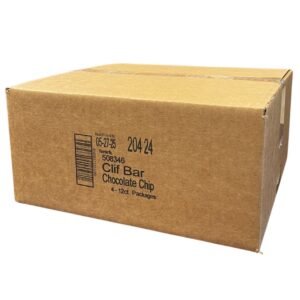 CLIF BAR CHOC CHIP 2.4Z IW 12CT | Corrugated Box