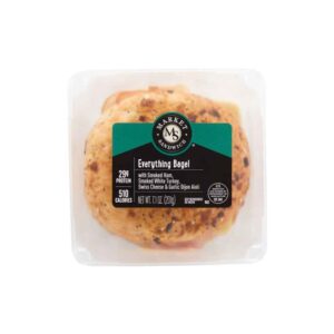 EVERYTHING BAGEL SANDWICH Ham & Swiss 7. | Packaged