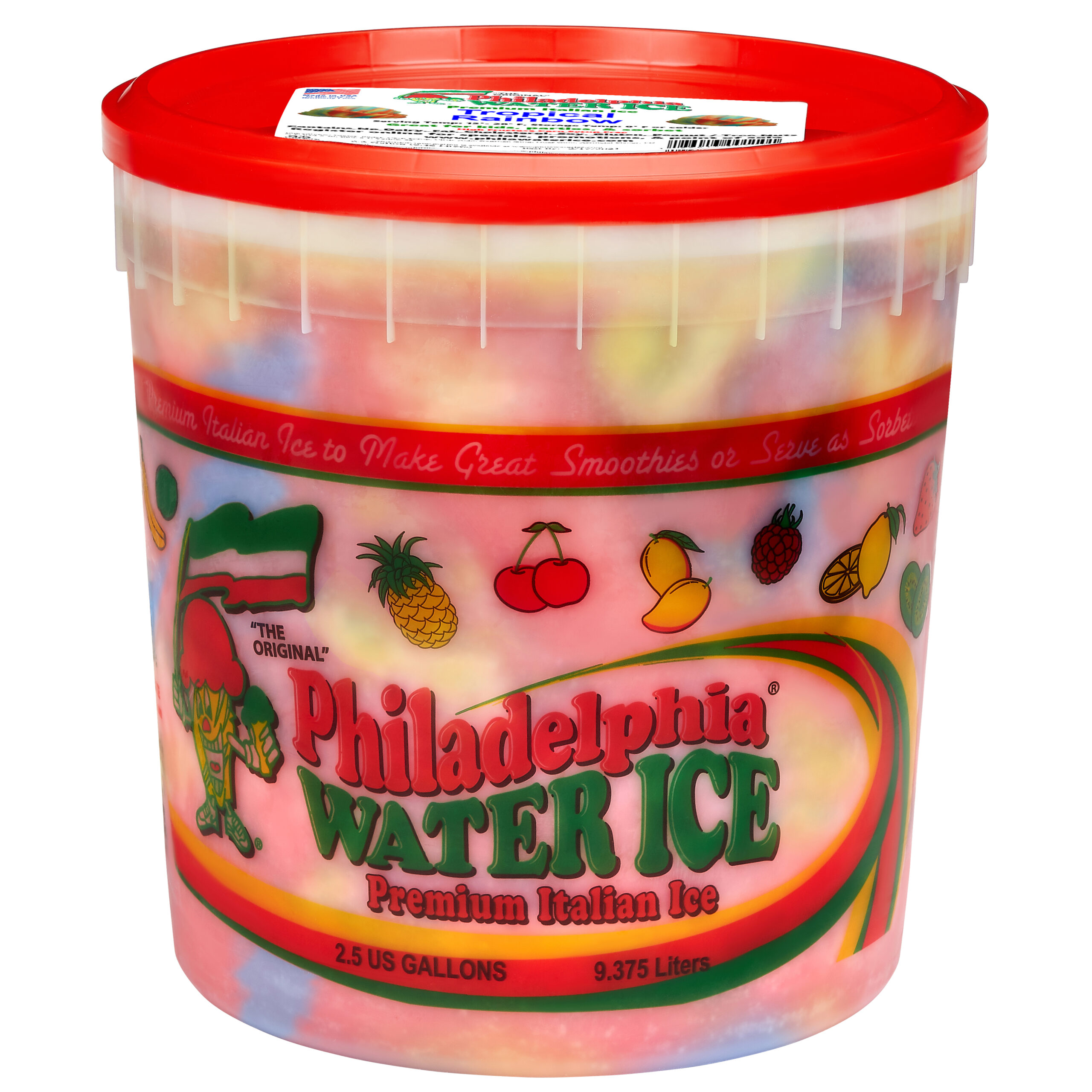 Philly Water Ice Tropical Rainbow
