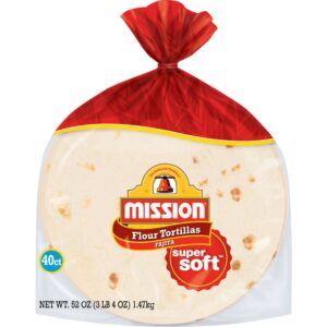 6″ Flour Fajita Tortillas | Packaged
