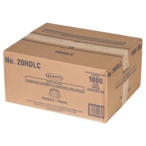 Clear Plastic Hi Dome Lids | Corrugated Box