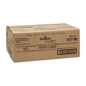 PEPPERS & ONIONS RTE 6-2.5# ZAXBY’S | Corrugated Box