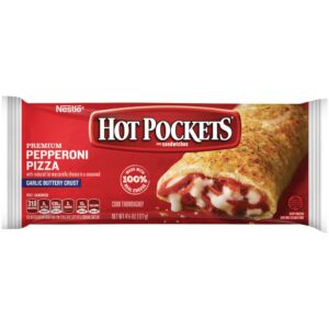 Pepperoni Pizza Hot Pockets | Packaged