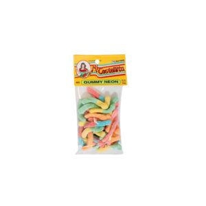 Mi Cost Gummy Neon Worms 6.5oz | Packaged