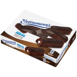 Entenmann’s Minis Crème Filled Fudge Cakes | Packaged