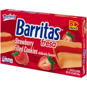 Marinela Barritas Strawberry Bars 8ct | Packaged