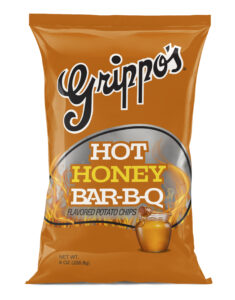 Grippos Hot Honey Bar-B-Q Chips