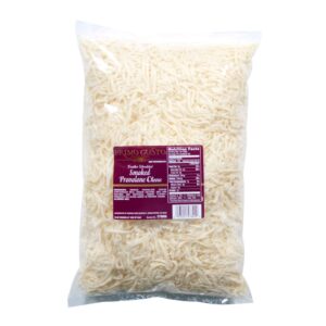 Smoked Provolone Cheese, Feather Shredded | Packaged
