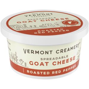 Roasted Red Pepper Goat Cheese | Packaged