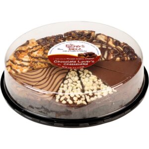 Chocolate Lovers Variety Cheesecake | Packaged