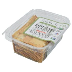 Rosemary Sea Salt Crackers | Packaged
