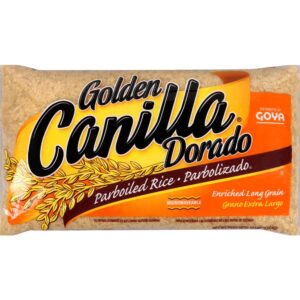 Golden Canilla Parboiled Rice | Packaged
