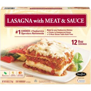 Lasagna with Meat & Sauce | Packaged