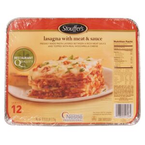 Lasagna with Meat & Sauce | Packaged