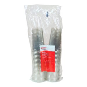 20oz Clear Cold Plastic Cups | Packaged