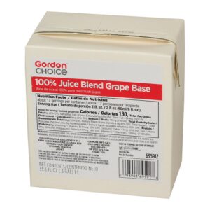 12-1LTR GFS GRAPE JUICE CONC ASEPTIC | Packaged