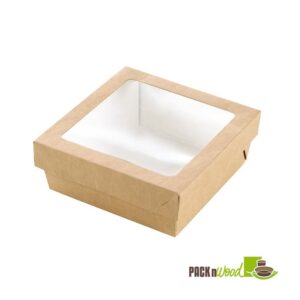 Kray Box with Window – BROWN – 34 o | Raw Item