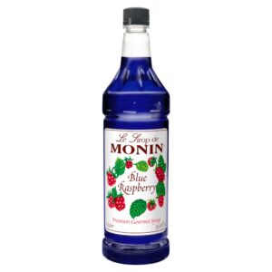 SYRUP BLUE RASPBERY PLAS 1LTR | Packaged