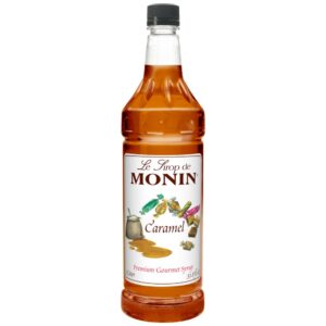 SYRUP CRML PLAS 1LTR MONIN | Packaged
