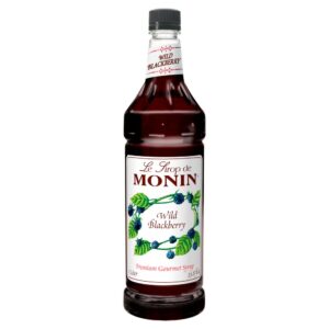 SYRUP WLD BLKBRY PLAS 1LTR MONIN | Packaged