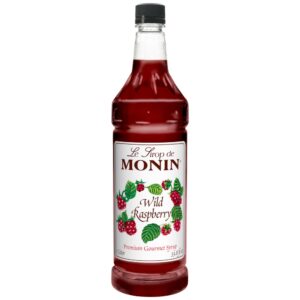 BEVERAGE SYRUP WLD RASPB 1LTR MONIN | Packaged