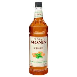 SYRUP NAT CRML PLAS 1LTR MONIN | Packaged