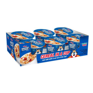 Frosted Flakes Cereal Cups | Packaged