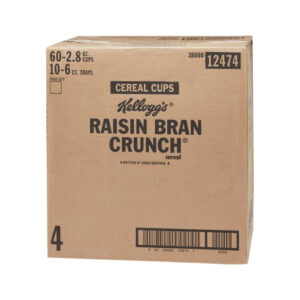 Raisin Bran Crunch Cereal Cup | Corrugated Box