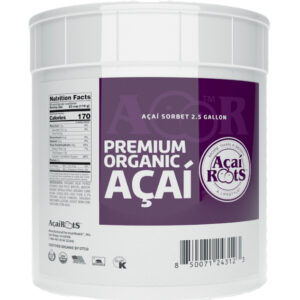 Acai Sorbet | Packaged