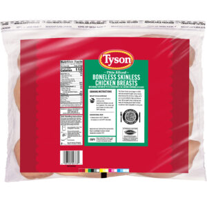 Tyson Chicken Breasts | Packaged