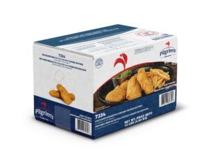 Pilgrims Homestyle Breaded Tenders 10lb | Corrugated Box